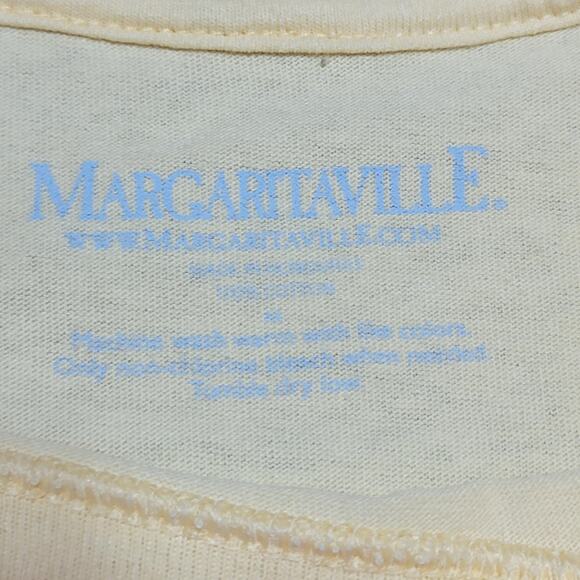 Margaritaville Yellow Unisex Tee "I Passed Out In My Hammock Key West" - Medium - Picture 7 of 7